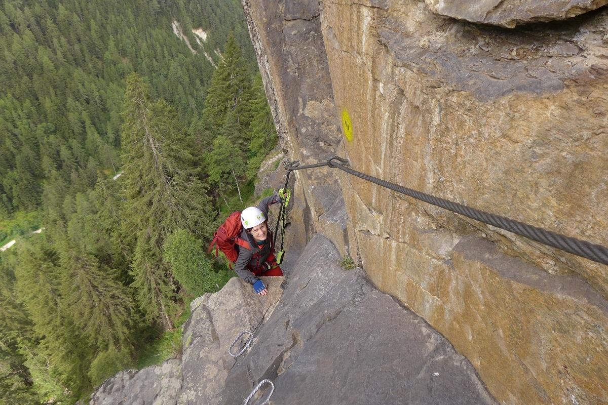 Klettersteigausbildung von Bergführer