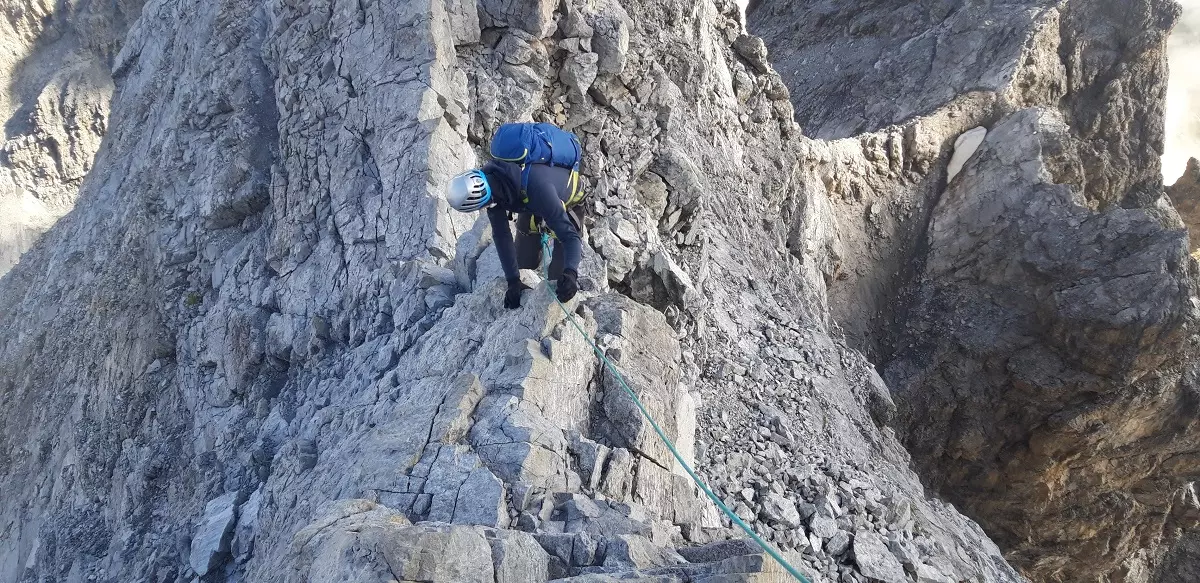 Klettern und Besteigung Ortler mit Bergführer