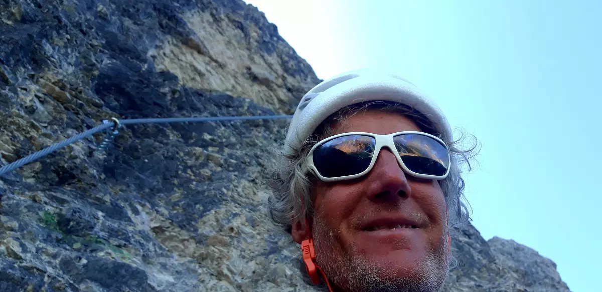Am Seefelder Klettersteig mit Kletter-Guide Stefan