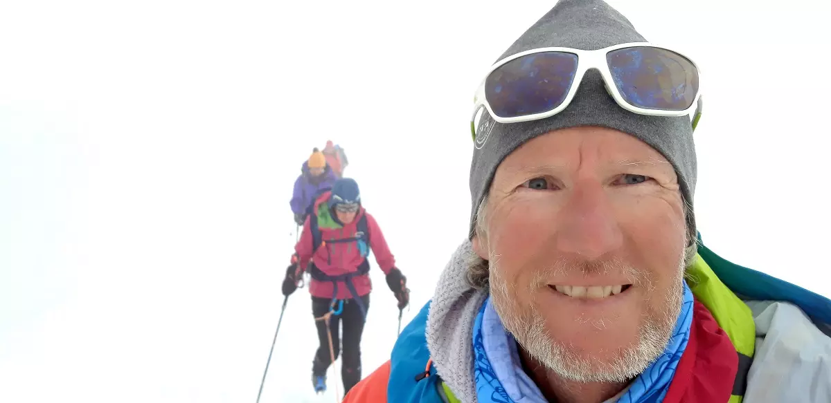 Skitour am Großvenediger mit Gabriela und Bergführer Stefan