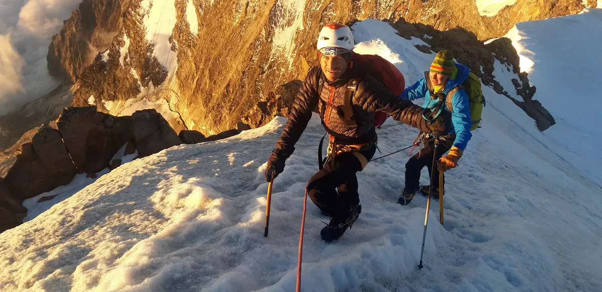 4000er mit Bergführer: Monte Rosa