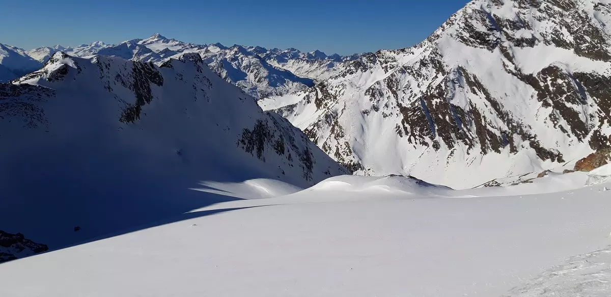 Panorama am Stubaier Gletscher