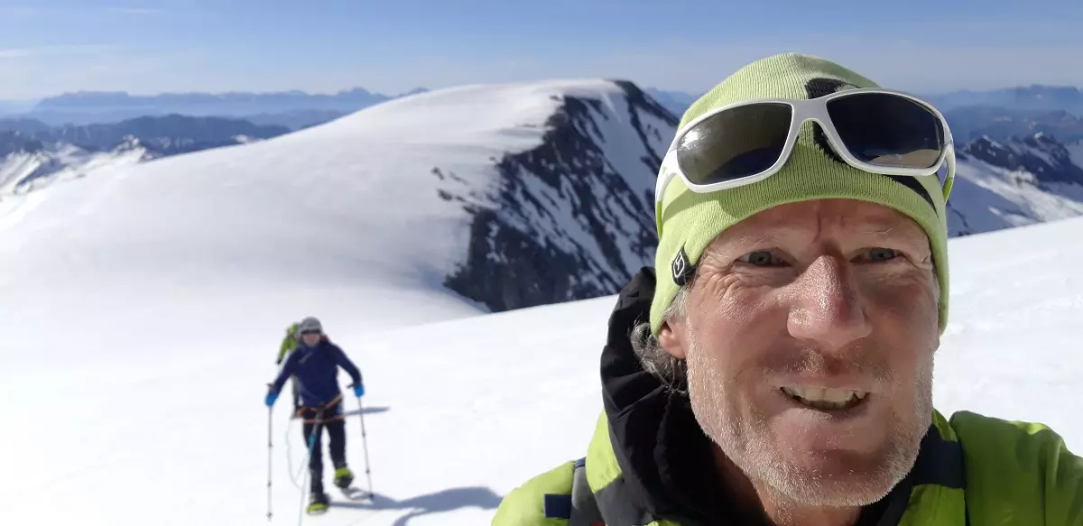 Spaß mit Bergführer Stefan Rössler
