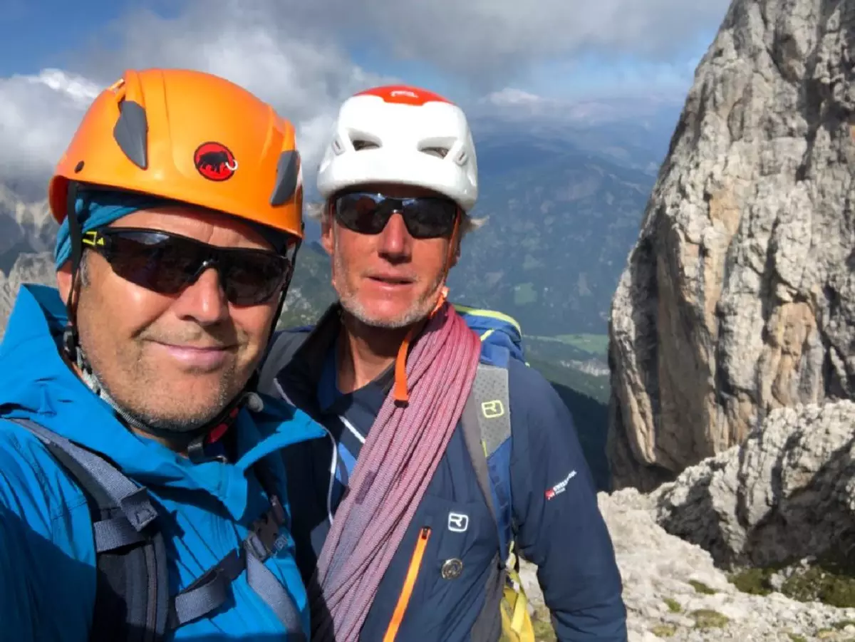 Klettern mit Bergführer in den Lienzer Dolomiten