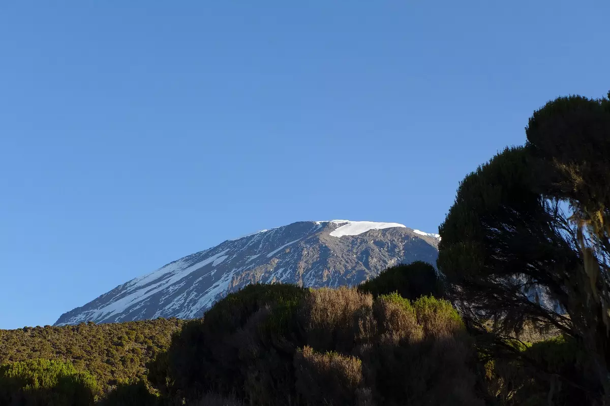 Letztes Lager am Kilimanjaro